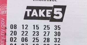 ny lottery take 5 game.